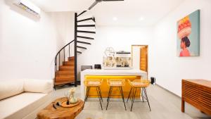 Posezení v ubytování Numa Boutique Villas - Luxury Stay in Nusa Penida