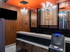 TV/trung tâm giải trí tại APA Hotel Hatchobori Ekiminami