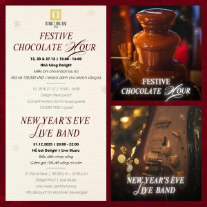 a flyer for a new years eve eve brand at Iconic Long Hai Hotel in Long Hai