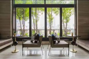 Et opholdsområde på Circle Living Skyline Residence