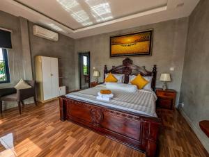 Ένα ή περισσότερα κρεβάτια σε δωμάτιο στο Travellers Inn