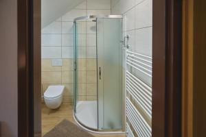 Vannituba majutusasutuses Pension Korýtko