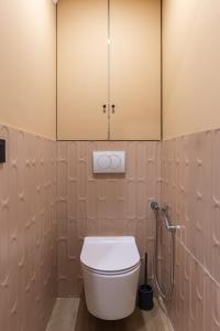 Et badeværelse på Appartement 3P chic ski-in and out - Val Thorens