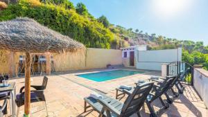 Swimmingpoolen hos eller tæt på Casa El Cerro El Borge by Ruralidays