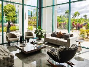 Posezení v ubytování HG Bay Premier Suites