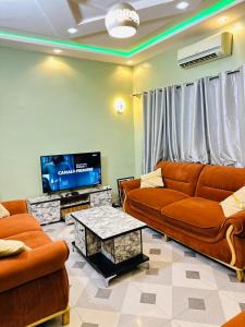 Et opholdsområde på SEPA SAJ Appartemnt