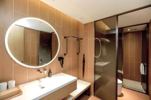 Phòng tắm tại JI Hotel Chongqing Wanzhou Wanda Plaza