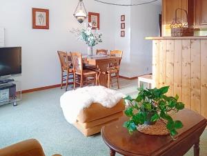 Un televizor și/sau centru de divertisment la Foehn 6