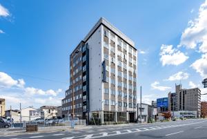 Byggingin sem hótelið er í