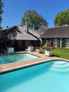 Bazén v ubytování Meyerhof nebo v jeho okolí