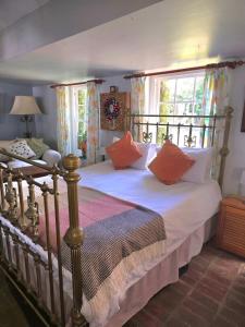 Postel nebo postele na pokoji v ubytování Meyerhof