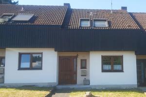 Bygningen som feriehuset ligger i