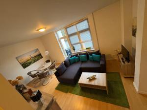 Χώρος καθιστικού στο Ferienwohnungen "am Fürstenweg"