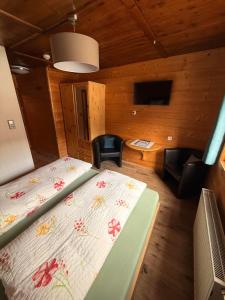 TV a/nebo společenská místnost v ubytování Schliederlerhof