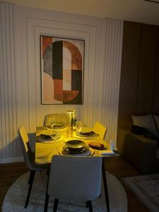 Posezení v ubytování Oen Living Apartment + 3 fotografie