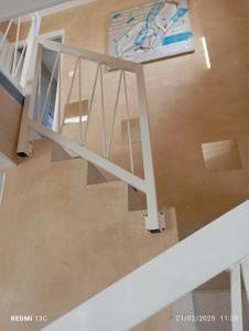 an overhead view of a staircase in a house at Belle Maison-St Exupéry- Groupama stadium-Viarhona-T3 in Jons