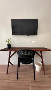 TV a/nebo společenská místnost v ubytování Aulea Siargao + 8 fotografií