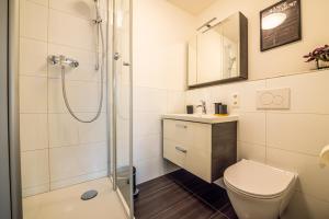 Koupelna v ubytování City-House-Achern Studios