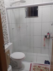 Koupelna v ubytování Casa em Penha