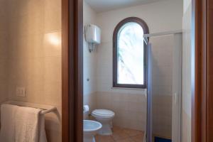 Koupelna v ubytování Monolocale 900