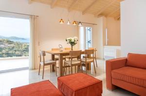 Naturlandskabet i nærheden af villaen