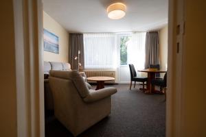 Posezení v ubytování Haus Sonnenwinkel Bungalow 5