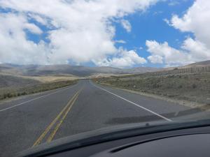a view from a car of an empty road at DEPARTAMENTO a ESTRENAR - TUCUMAN in San Miguel de Tucumán