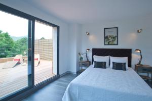 Una cama o camas en una habitación de Casa Julia