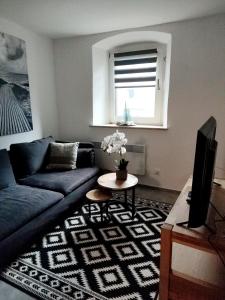 TV a/nebo společenská místnost v ubytování Südeifel Spangdahlem + 13 fotografií