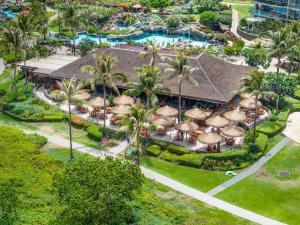an aerial view of a resort with a swimming pool at Kaanapali Royal A303 · KRL A303 Relaxing Hawaiian 2BD on Golf Co in Lahaina