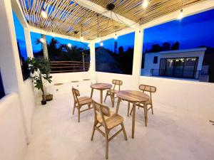 En balkon eller terrasse på Dakings Greece House