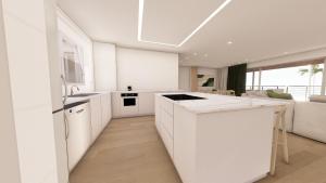 Køkken eller tekøkken på Apartment Vistamar II