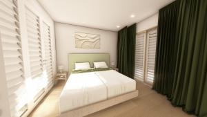 En eller flere senge i et værelse på Apartment Vistamar II + 14 billeder