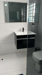 Et badeværelse på Southridge Guest House