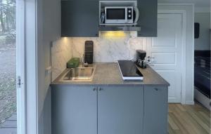 Кухня или мини-кухня в Amazing Home In Lysekil With Sauna
