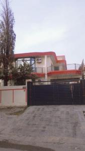 Bygningen som pensionatet ligger i