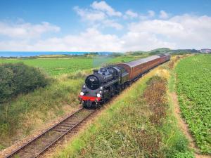 Naturlandskabet i nærheden af feriehuset