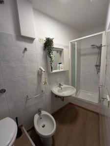 Ванная комната в Casa Felice a piazza Zama