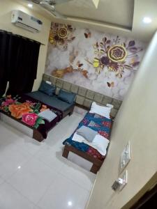 Posezení v ubytování Agam homestay- Few steps walk From Golden Temple