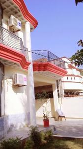 Bygningen som pensionatet ligger i