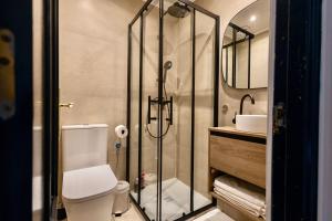 Ванная комната в Albergue Miguel Ángel