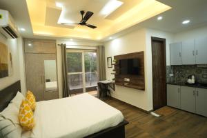 Nhà bếp/bếp nhỏ tại The Empire Stays , Golf Course Road