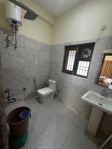 Et badeværelse på Hotel Sunlight