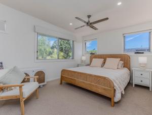 En eller flere senge i et værelse på Dreamtime Dune – Three Bedroom + 29 billeder