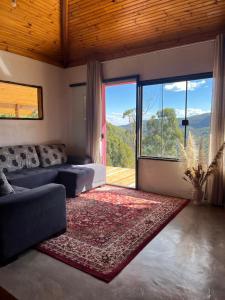 Et opholdsområde på Casa Beija flor