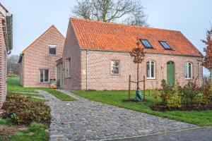 Bygningen som feriehuset ligger i