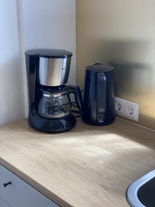 Kaffe- og tefaciliteter på Cosy apartment 4 in Historic Abbey