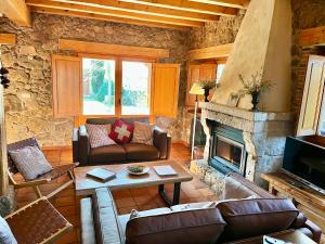 Posezení v ubytování Saltus Abus, espectacular conjunto rural en Sotosalbos, 10min de Segovia + 61 fotografií