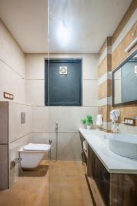 Koupelna v ubytování Anji Retreat