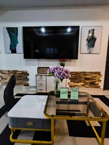 Posezení v ubytování Baan Fah Sai 2-Bedroom Pool Villa